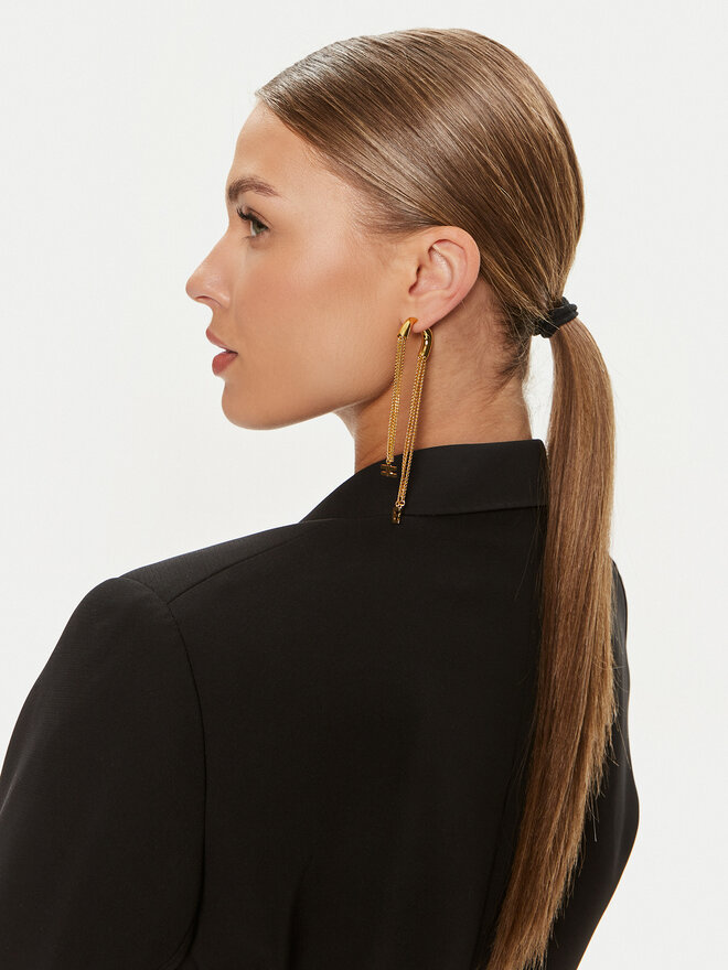 Elisabetta Franchi Náušnice Elisabetta Franchi OR-01A-46E2-V320 Zlatá