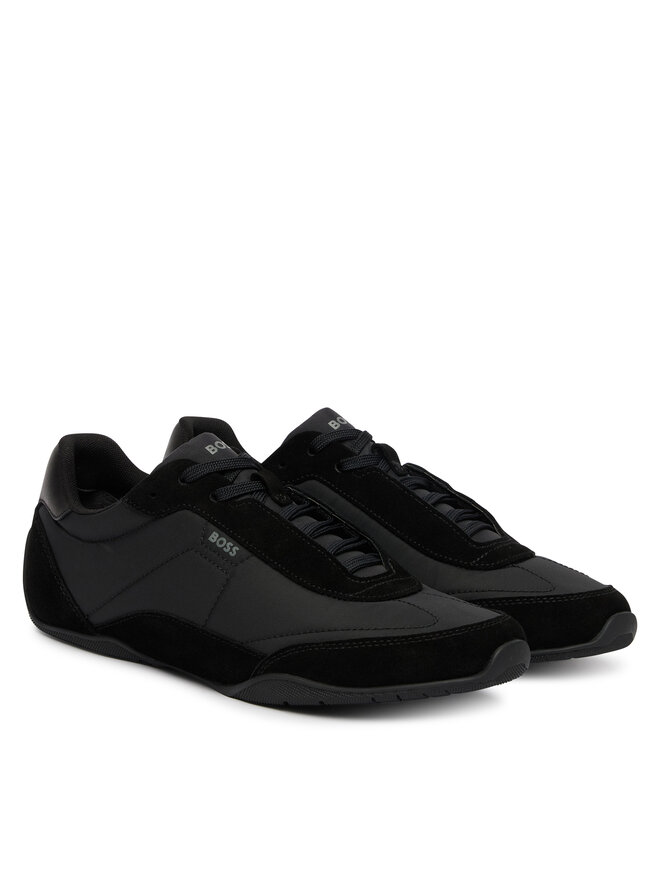 ジョニー Снікерcи BOSS Jaylen Lowp 50563894 Чорний | evzuttya.com.ua