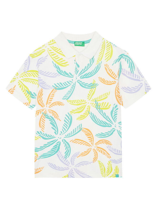 United Colors Of Benetton United Colors Of Benetton Pólóing 36Y4C301W Színes Regular Fit