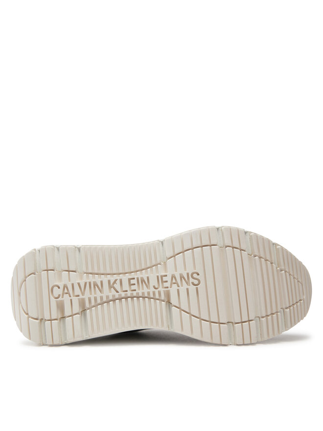Calvin Klein Jeans Сникърси Calvin Klein Jeans Chunky Runner Low V Mg Dc YW0YW01424 Сив
