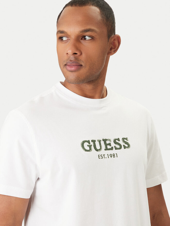 Guess Guess T-Shirt M6GI16 K3032 Weiß Regular Fit