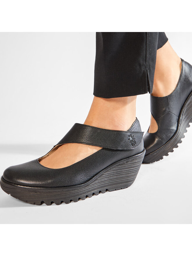 Fly London Félcipő Fly London Yasifly P500682000 Fekete