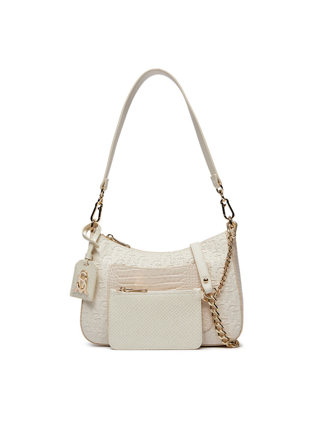 Handtasche Steve Madden Bdami Shoulderbag SM13001347 02002 CRM WeiB eschuhe