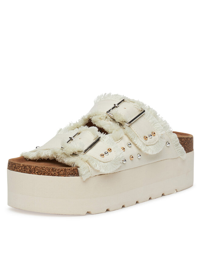 DeeZee Pantoletten DeeZee LB-P1748 Beige