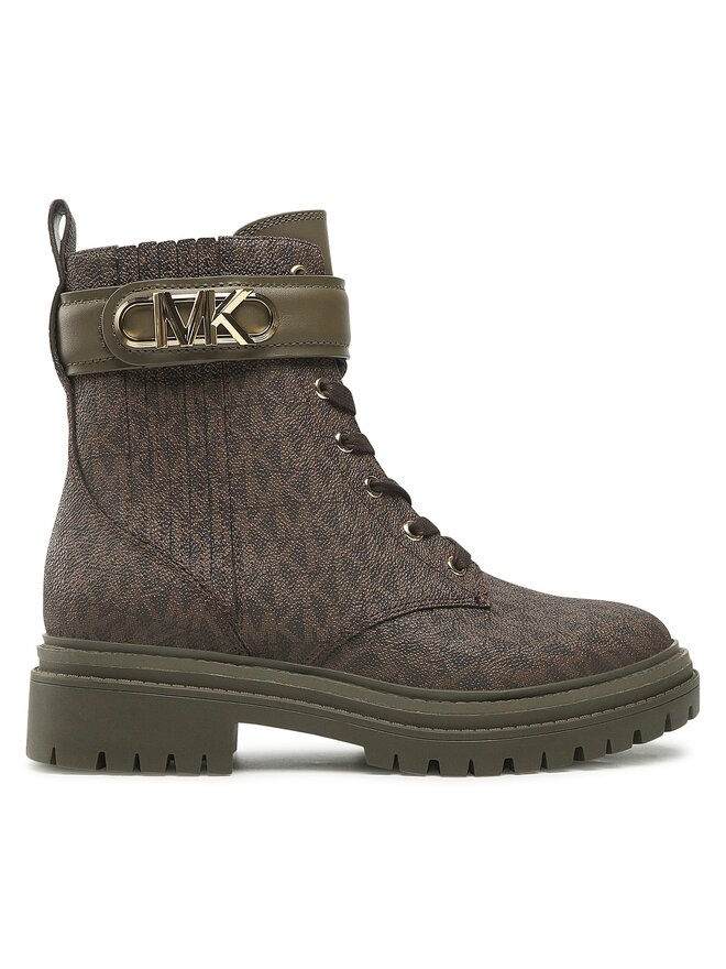 MICHAEL Michael Kors Schnürstiefeletten MICHAEL Michael Kors Parker 40F2PKFE5B Braun