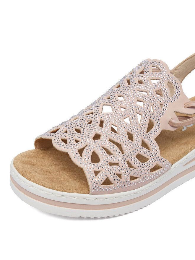 Rieker Sandalen Rieker CEO-V0241-31 Hellrosa