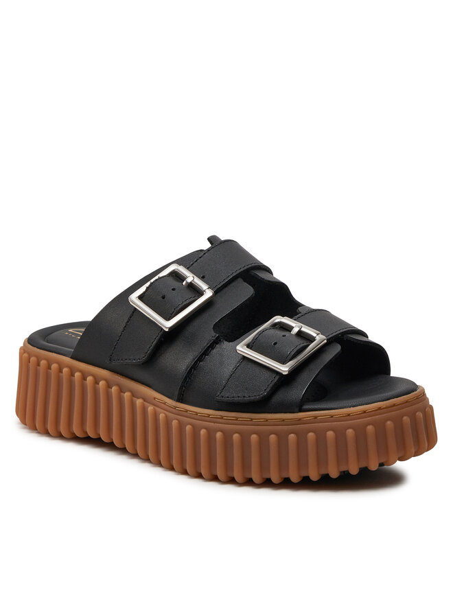 Clarks Pantoletten Clarks Torhill Slide 26176428 Schwarz