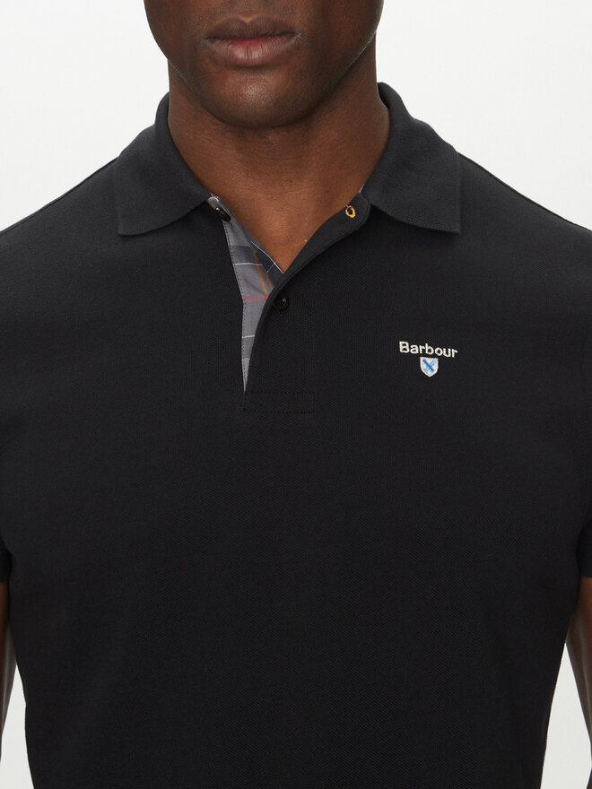 Barbour Barbour Polo Tartan MML0012BK31 Μαύρο Regular Fit