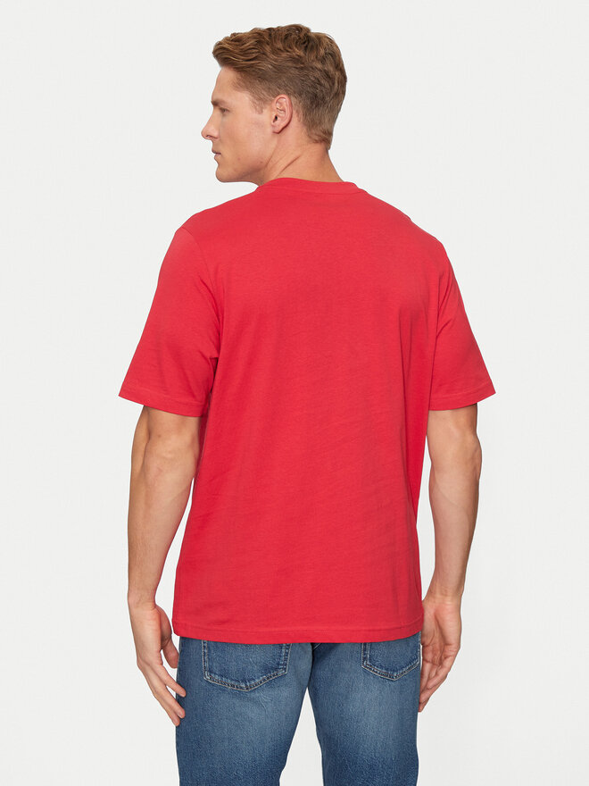 Kappa Kappa Marškinėliai Logo Korpo Cromen 303HZ70 Raudona Regular Fit