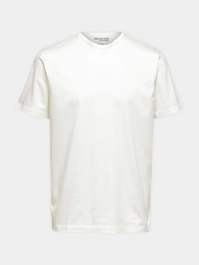 Selected Homme Selected Homme Camiseta 16088574 Blanco Regular Fit