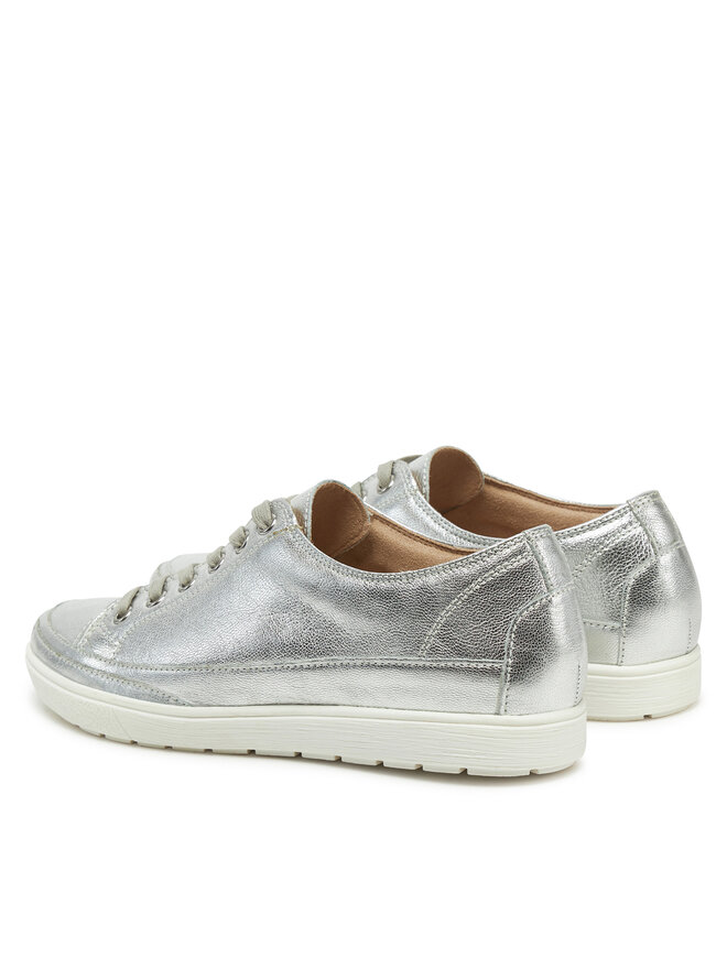 Caprice Sneakersy Caprice 9-23654-42 Srebrny