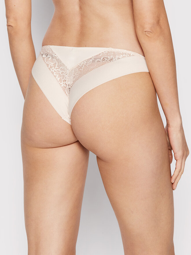Triumph Triumph Braziljske spodnje hlačke Vivid Sportlight 10210654 Bež