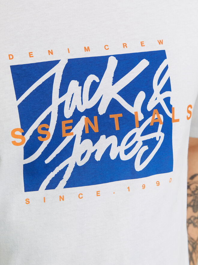 Jack&Jones Jack&Jones Camiseta Colton 12268439 Blanco Standard Fit