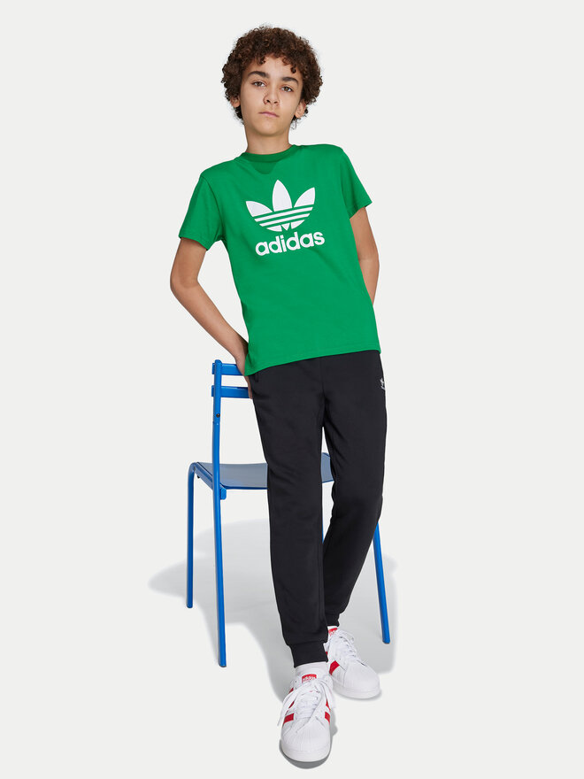 adidas adidas T-Shirt Trefoil IY4003 Grün Regular Fit