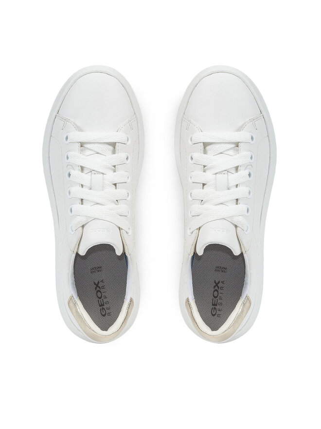 Geox Αθλητικά Geox D Spherica Ec4.1 D35TCB 085Y2 C0232 Λευκό