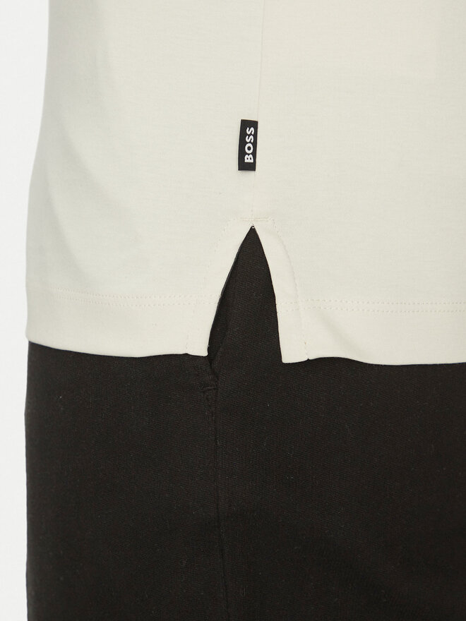 BOSS BOSS Póló H-Tessler 199 50531793 Ekru Slim Fit