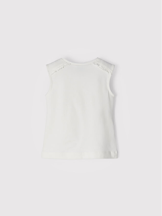Mayoral Mayoral Τοπ 3051 Λευκό Regular Fit