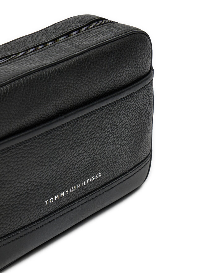 Tommy Hilfiger Maža rankinė Tommy Hilfiger Th Premium Leather AM0AM13148 Juoda