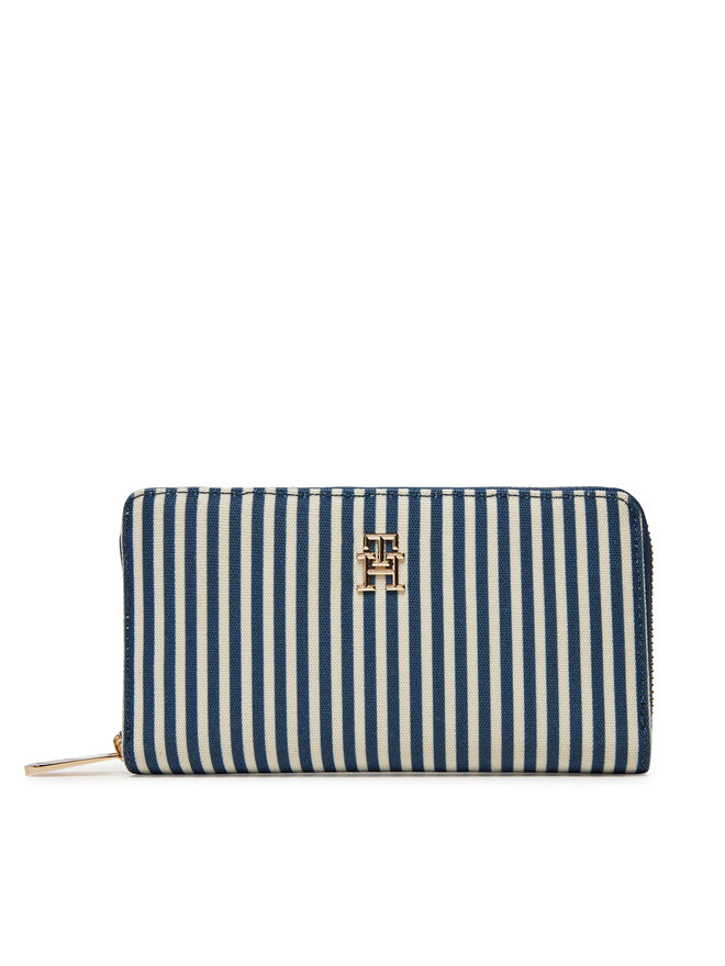 Tommy Hilfiger Große Damen Geldbörse Tommy Hilfiger Poppy Summer Lrg Za AW0AW17269 Blau
