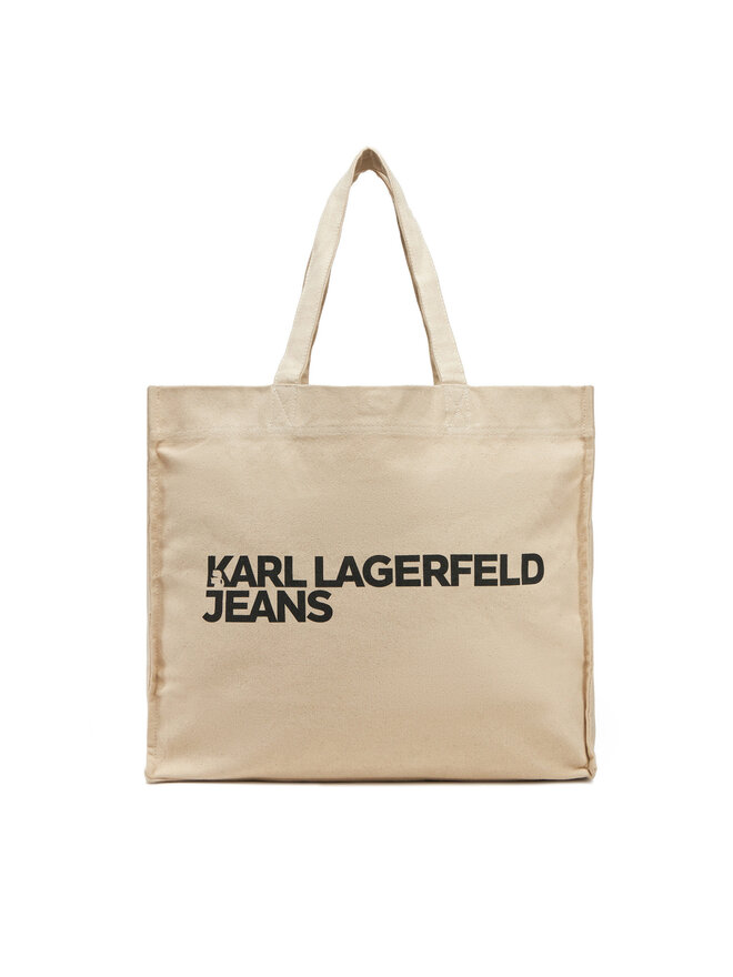 KARL LAGERFELD Torebka KARL LAGERFELD A1W50002 Beżowy