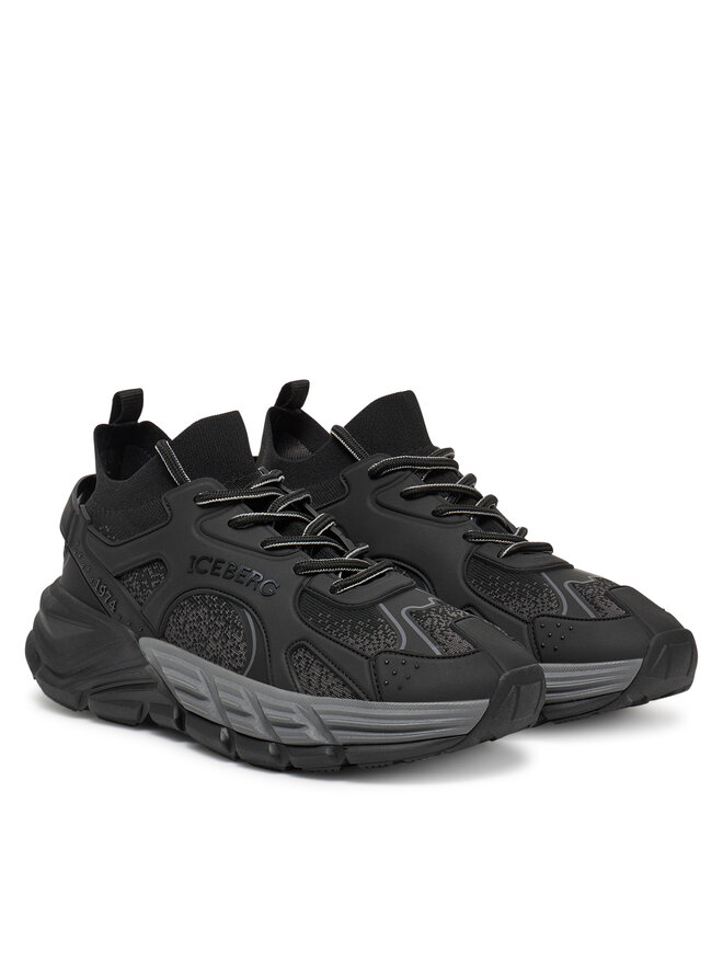 Iceberg Sneakers Iceberg IUSOCK Negru