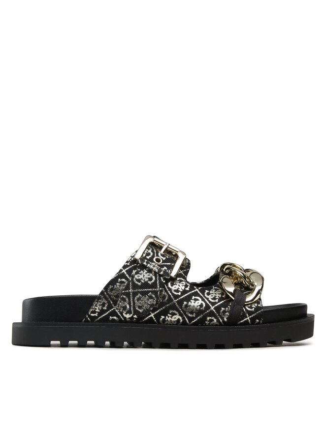 Guess Klapki Guess Fatema FL6FAT FAL03 Czarny
