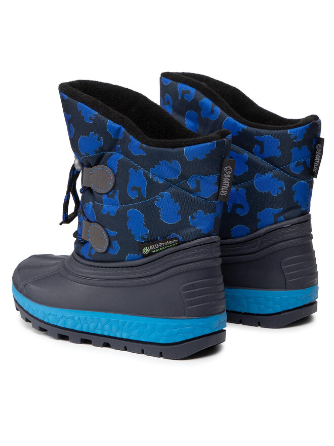 Boatilus Sněhule Boatilus Youth Joggy Sport Lace NJ09 VAR.17ZT Tmavomodrá