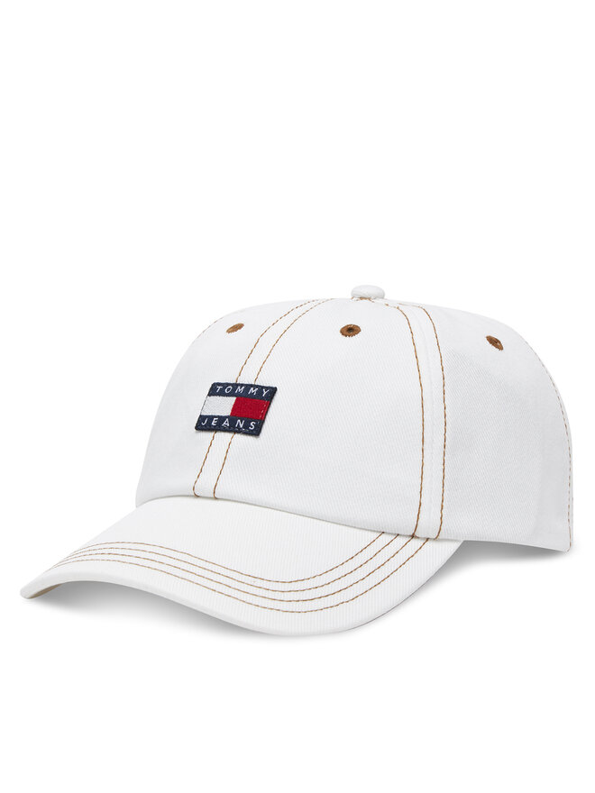 Tommy Jeans Cap Tommy Jeans Heritage AW0AW17572 Creme