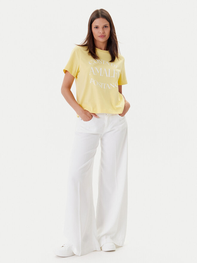 Vero Moda Vero Moda Camiseta Sonna 10327143 Amarillo Regular Fit