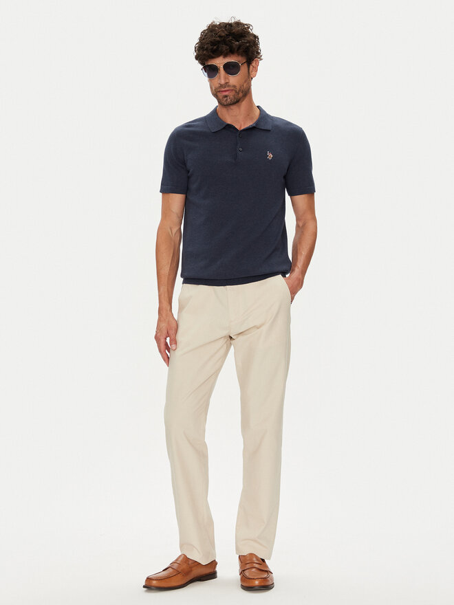 U.S. Polo Assn. U.S. Polo Assn. Поло MUP3709 Cиній Regular Fit