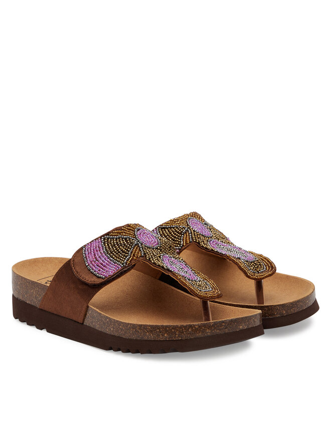 Scholl Flip-flops Scholl Tanisha MF31328 1011 Barna