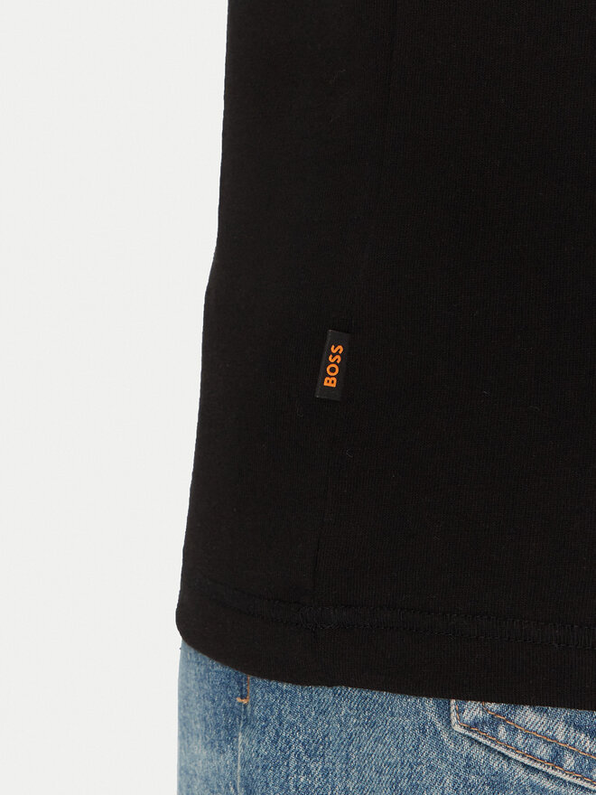 BOSS BOSS Camiseta Te_Logospace 50539186 Negro Regular Fit