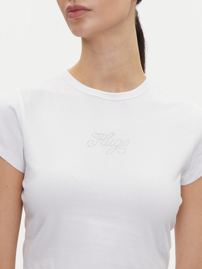 HUGO HUGO Camiseta Dome_B 50537247 Blanco Slim Fit
