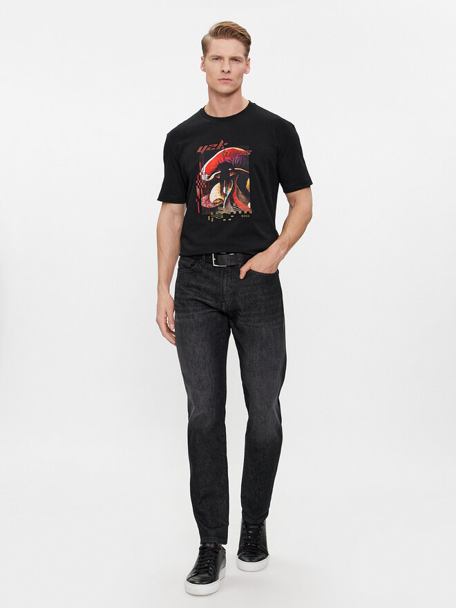 BOSS Boss T-Shirt Teemushroom 50509892 Schwarz Regular Fit