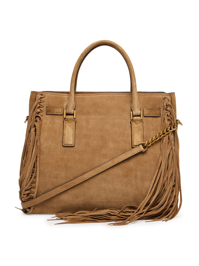 MICHAEL Michael Kors Ročna torba MICHAEL Michael Kors Hamilton Moderne 30F5ANXS3S Rjava