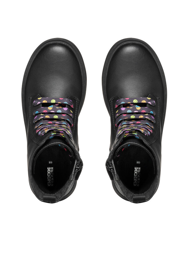 Geox Botas altas Geox Jr Eclair J049QD 0003W C9240 S Negro