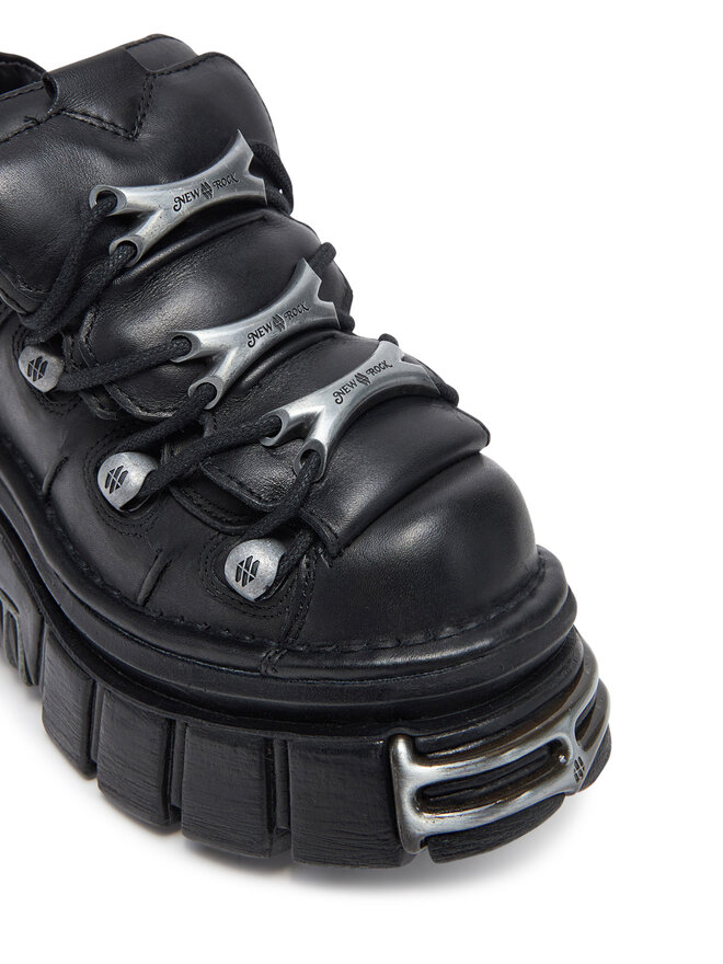 Sneakersy NEW ROCK M-106-S112 Czarny | eobuwie.com.pl