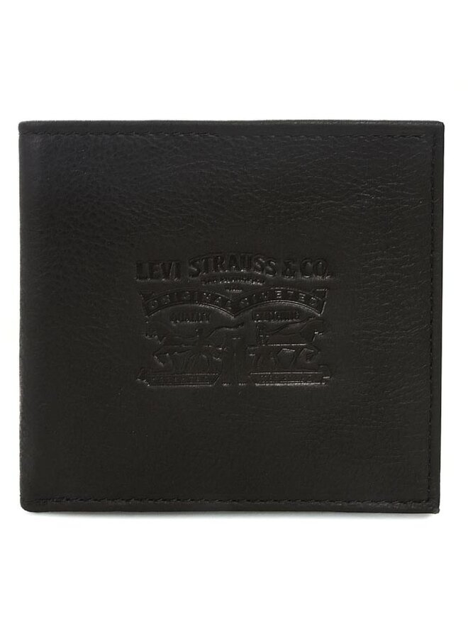 Levi's® Malá pánska peňaženka Levi's® 77173-0363 Čierna