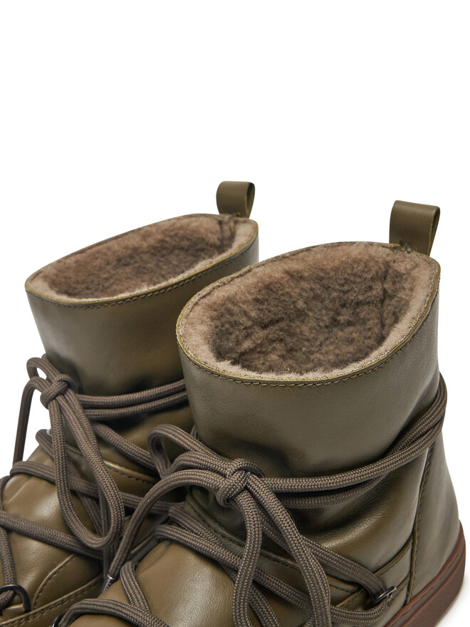 Inuikii Botas de nieve Inuikii Full Leather 55102-087 Verde