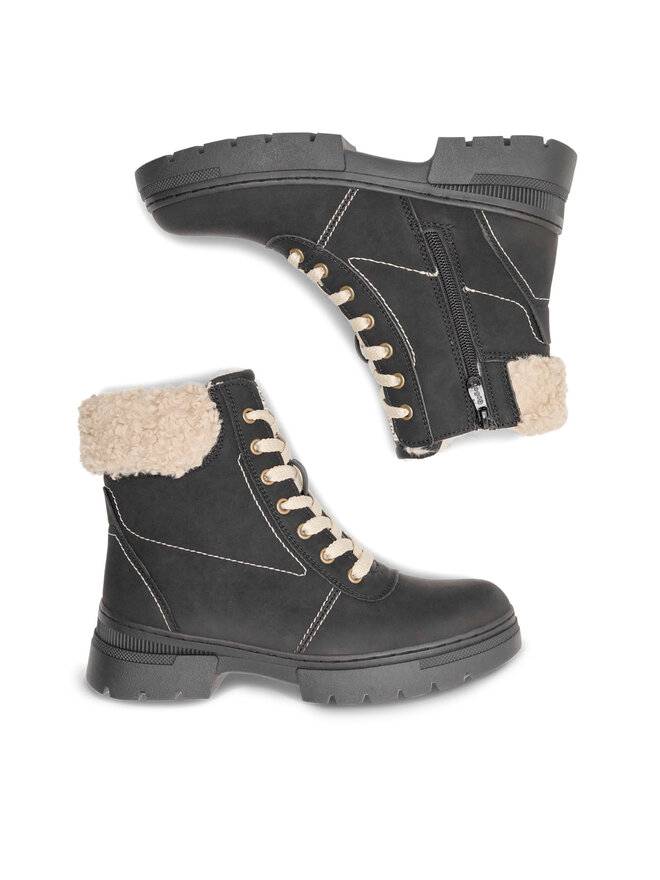 Go Soft Botine Go Soft MIRIAM SWS6217-02 Negru