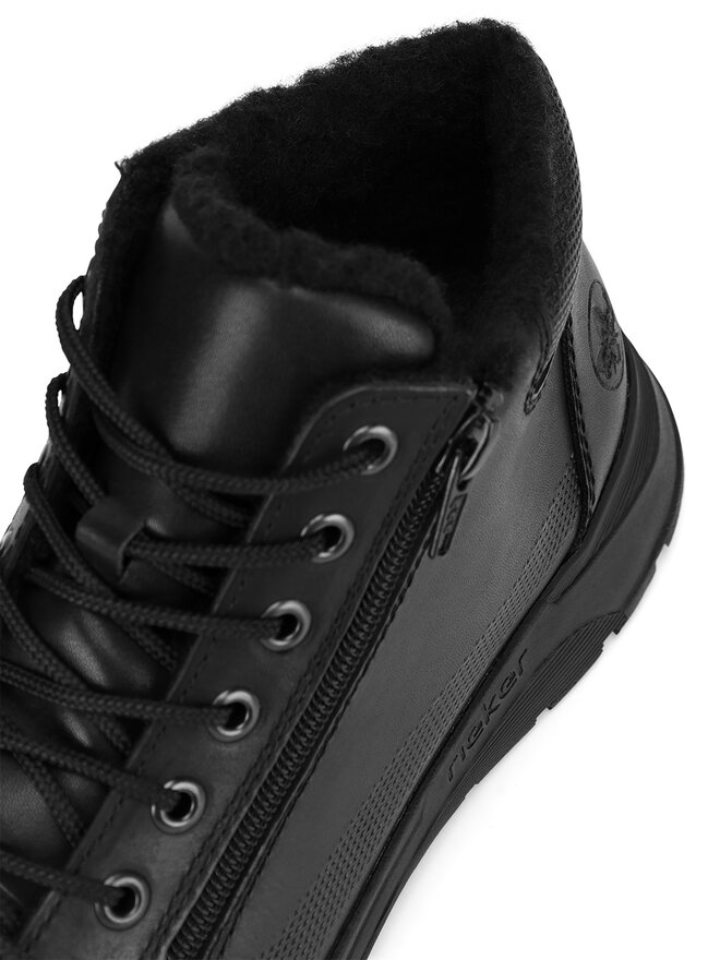 Rieker Schnürschuhe Rieker 39604-00 Schwarz