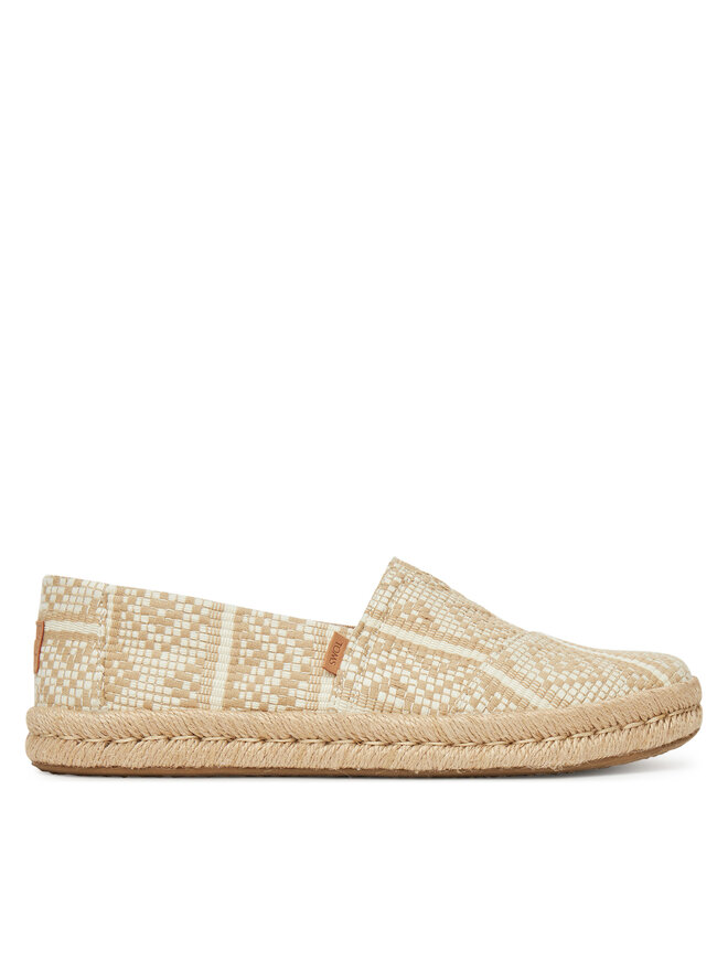 Toms Halbschuhe Toms Alpargata Rope 2.0 10021817 Écru