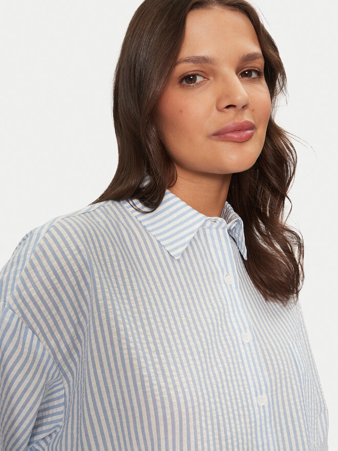 Hunkemöller Hunkemöller Pizsama felső 206510 Kék Regular Fit