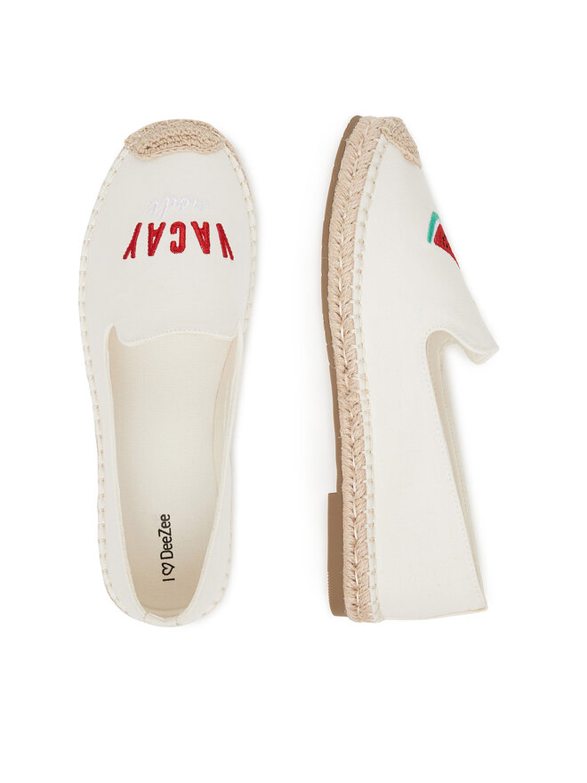 DeeZee Espadrilles DeeZee MXCR-232 Weiß
