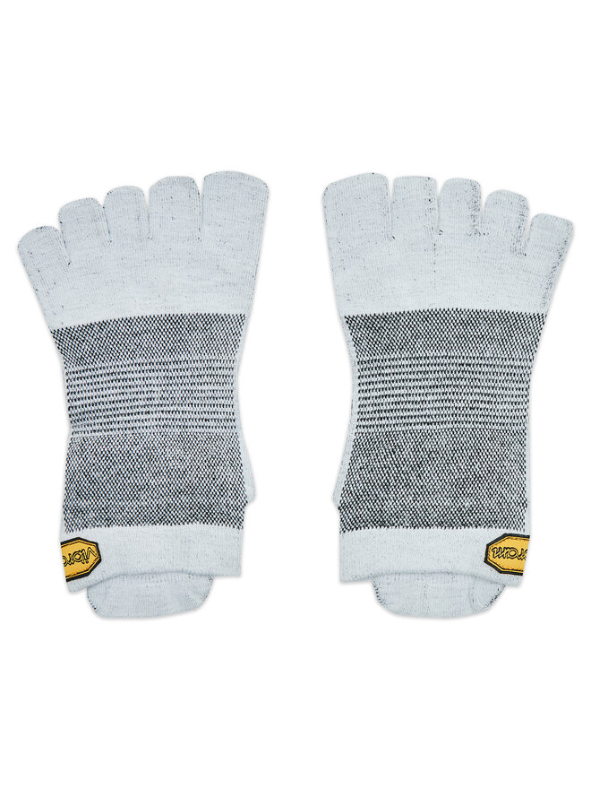 Vibram Fivefingers Zemās zeķes unisex Vibram Fivefingers Atlethic No-Show S21N02 Pelēks