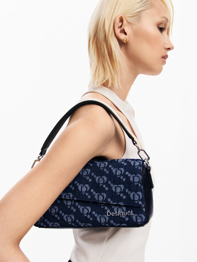 Desigual Ročna torba Desigual Phuket 24WAXA15 Mornarsko modra