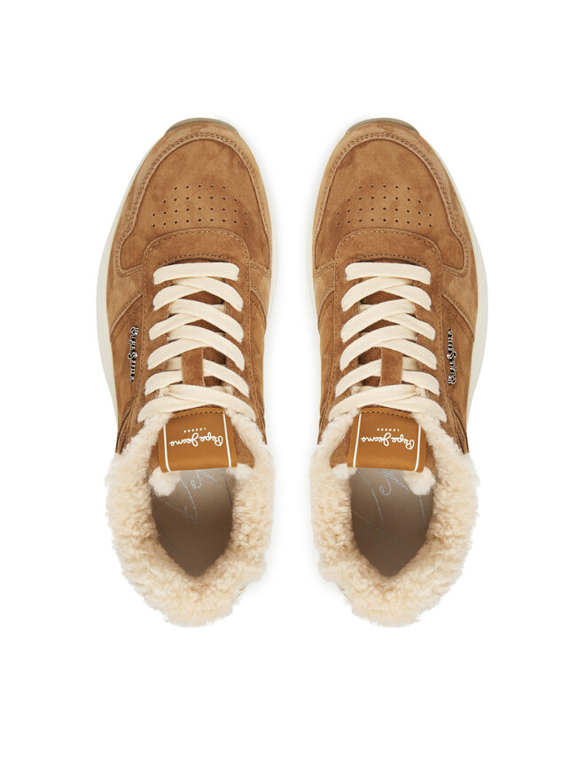 Pepe Jeans Sneakers Pepe Jeans Kimi Block W PLS600022 Braun