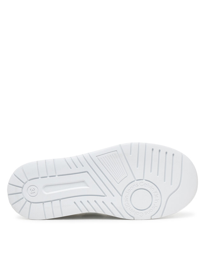 Calvin Klein Jeans Sneakersy Calvin Klein Jeans Low Cut Lace-Up Sneaker V3A9-82013-1355 M Biela