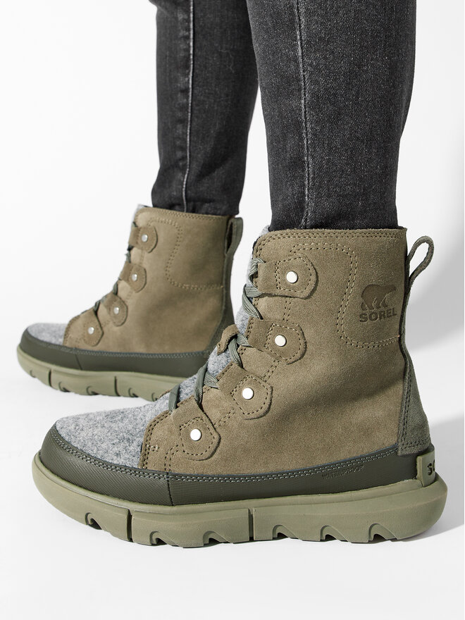 Sorel Μπότες Χιονιού Sorel Explorer Next™ Joan Wp NL5069-397 Πράσινο