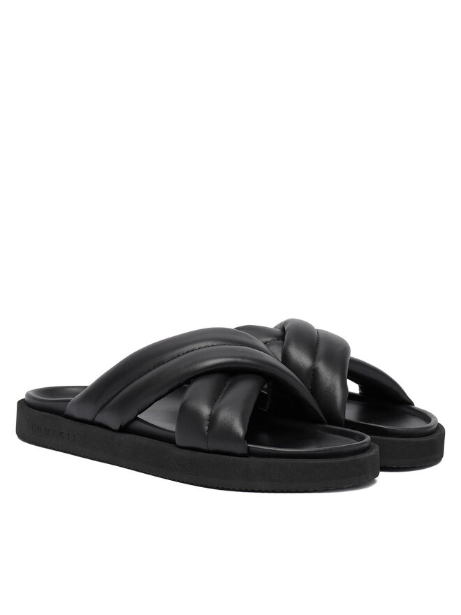 Inuikii Pantoletten Inuikii Camvas Lex Low 50102-548 Schwarz